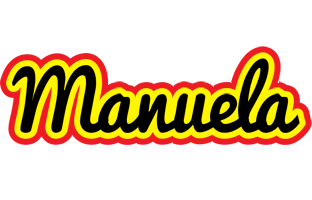 Manuela flaming logo