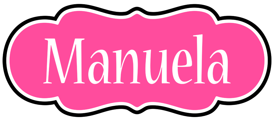 Manuela invitation logo