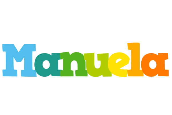 Manuela rainbows logo