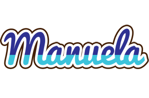 Manuela raining logo
