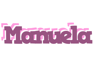 Manuela relaxing logo