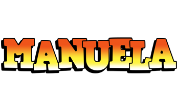 Manuela sunset logo