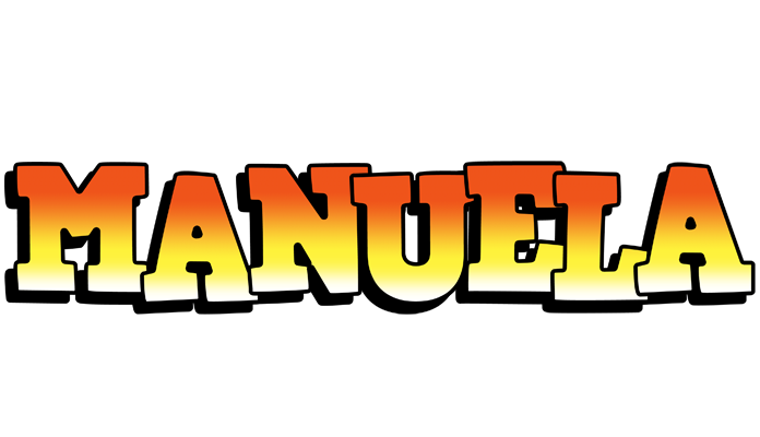Manuela sunset logo