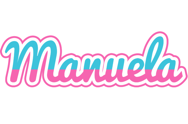 Manuela woman logo