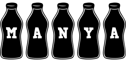 Manya bottle logo