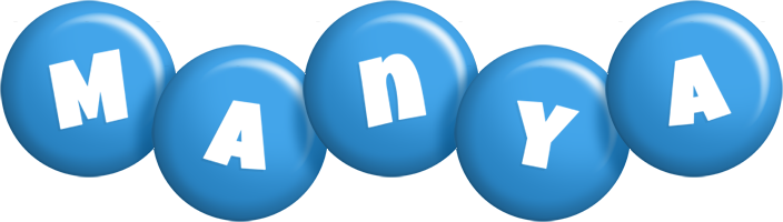Manya candy-blue logo