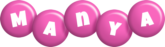 Manya candy-pink logo