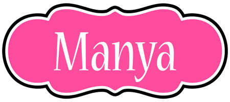 Manya invitation logo