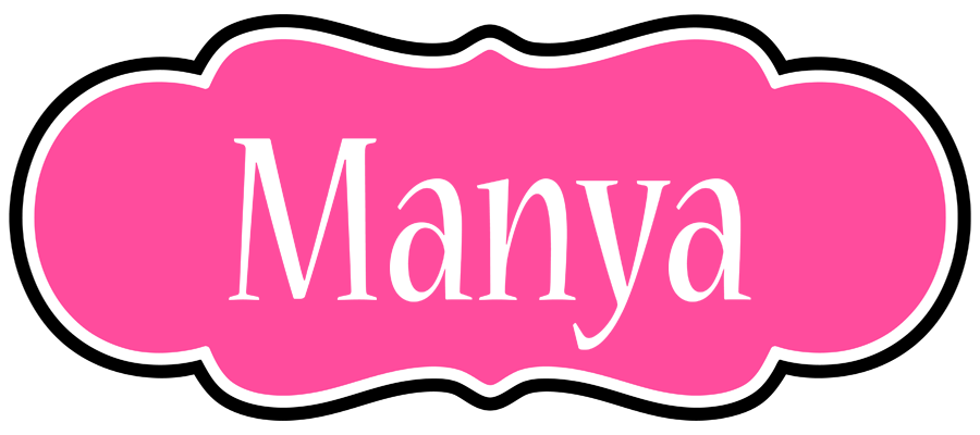 Manya invitation logo