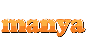 Manya orange logo