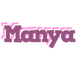 Manya relaxing logo