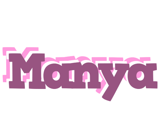 Manya relaxing logo
