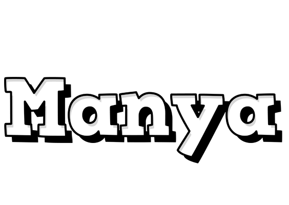 Manya snowing logo