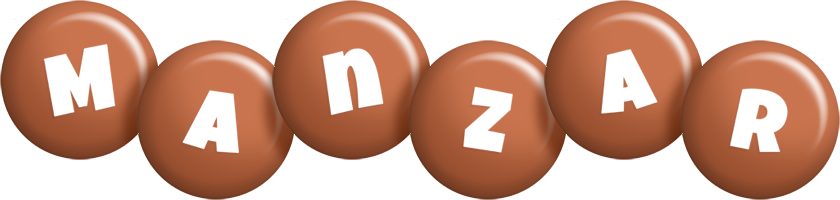 Manzar candy-brown logo