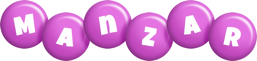Manzar candy-purple logo