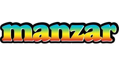 Manzar color logo