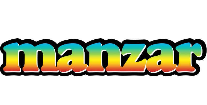 Manzar color logo
