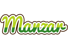 Manzar golfing logo