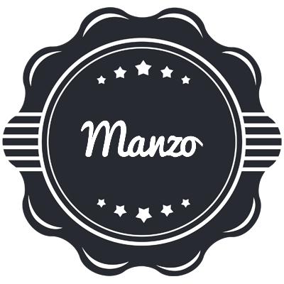 Manzo badge logo