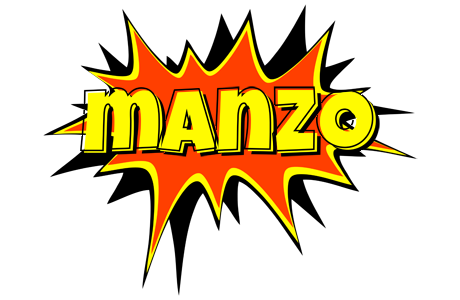 Manzo bazinga logo