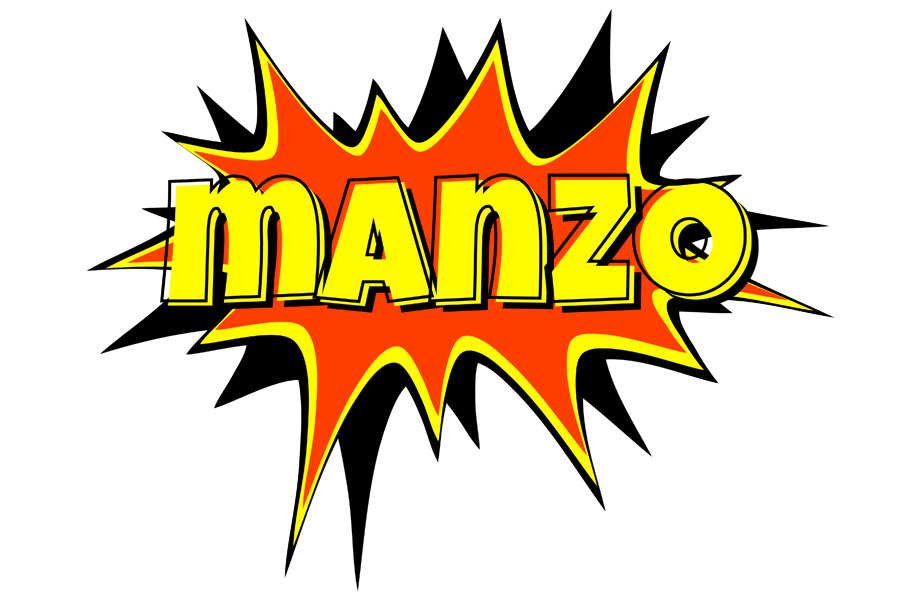 Manzo bazinga logo