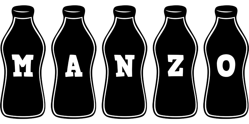 Manzo bottle logo