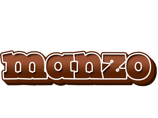 Manzo brownie logo