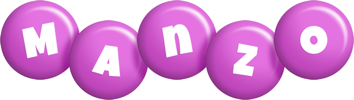 Manzo candy-purple logo