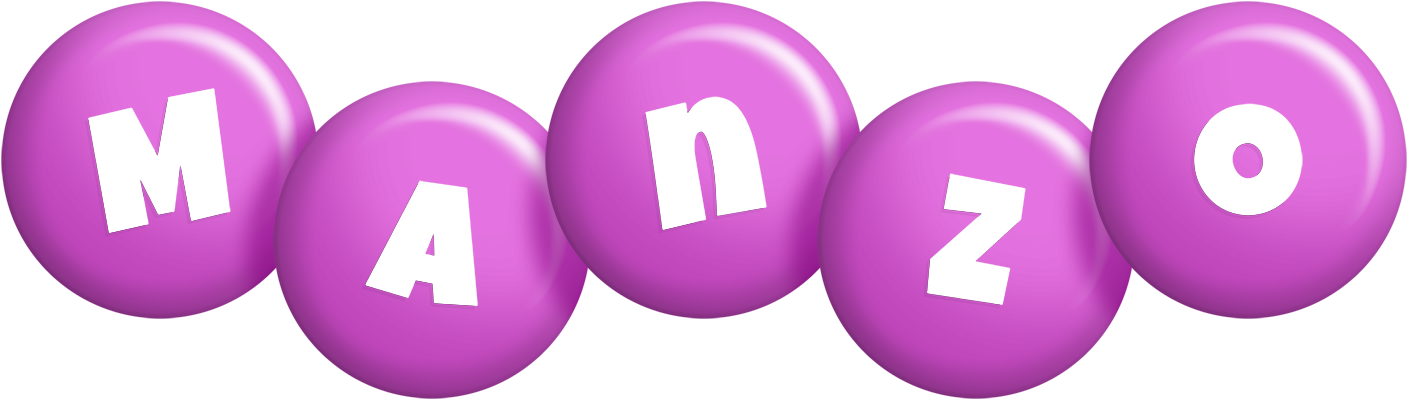 Manzo candy-purple logo