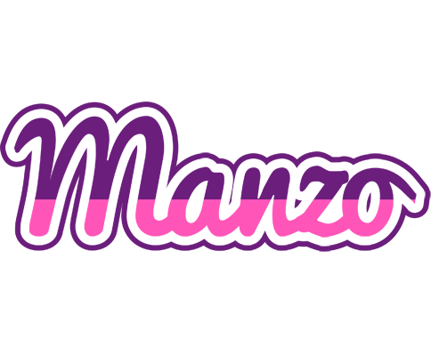 Manzo cheerful logo