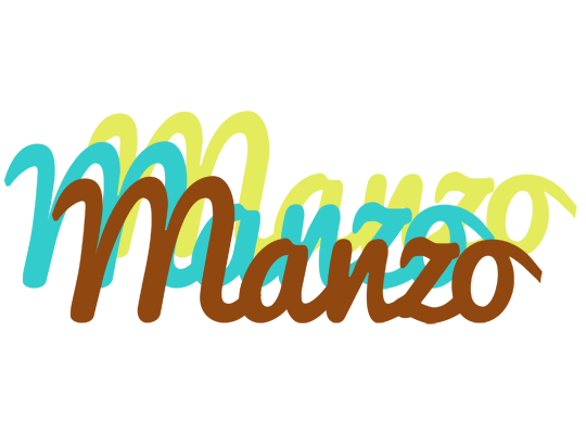 Manzo cupcake logo