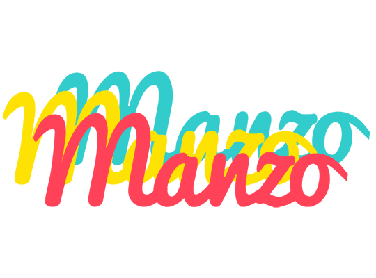 Manzo disco logo