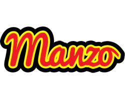 Manzo fireman logo