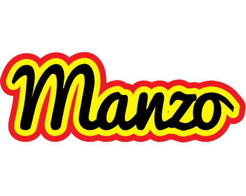 Manzo flaming logo