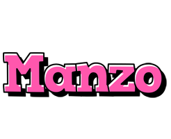 Manzo girlish logo