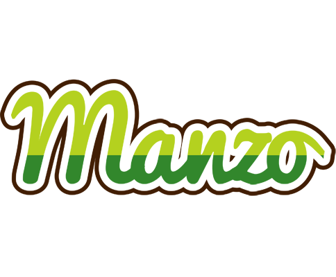 Manzo golfing logo