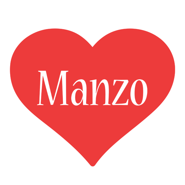 Manzo love logo