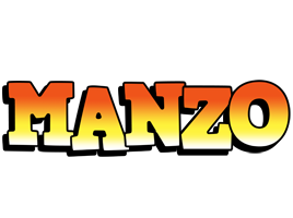 Manzo sunset logo