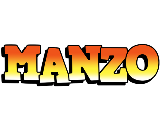Manzo sunset logo