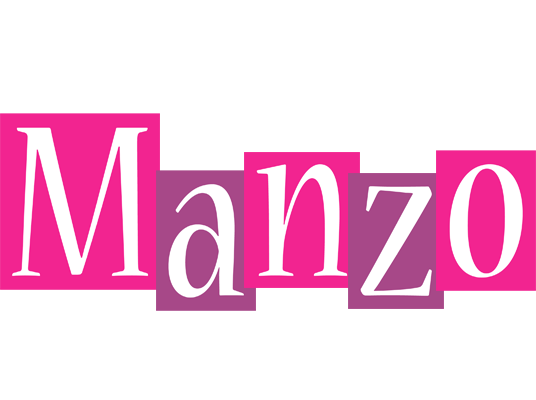 Manzo whine logo