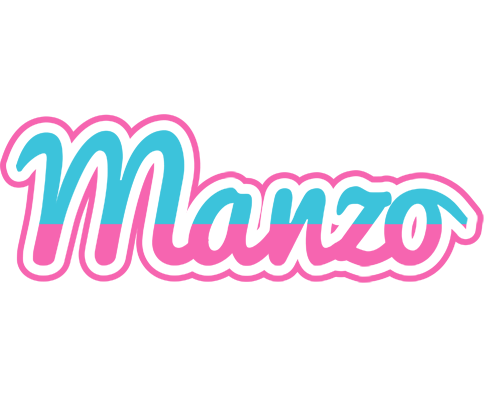Manzo woman logo