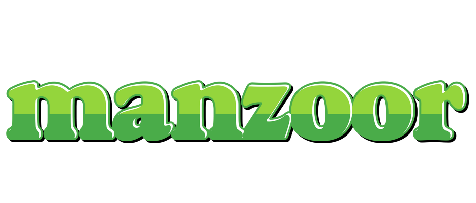 Manzoor apple logo