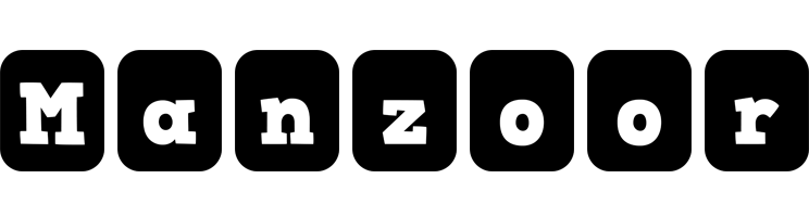 Manzoor box logo