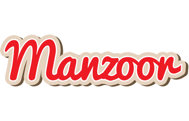 Manzoor chocolate logo