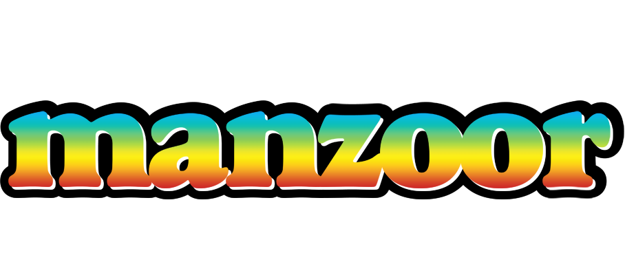 Manzoor color logo
