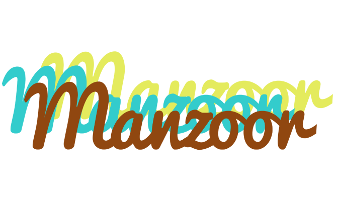 Manzoor cupcake logo