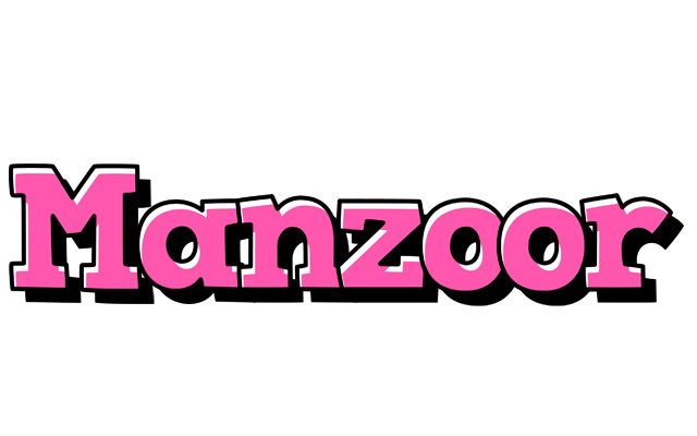 Manzoor girlish logo