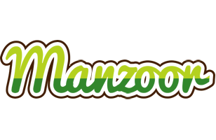 Manzoor golfing logo