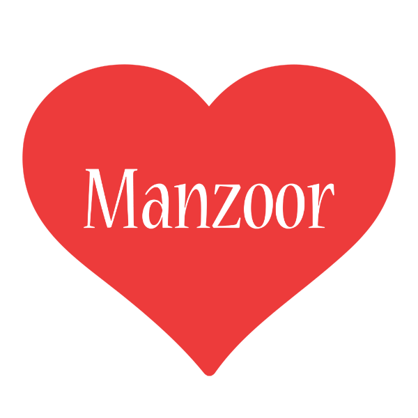 Manzoor love logo