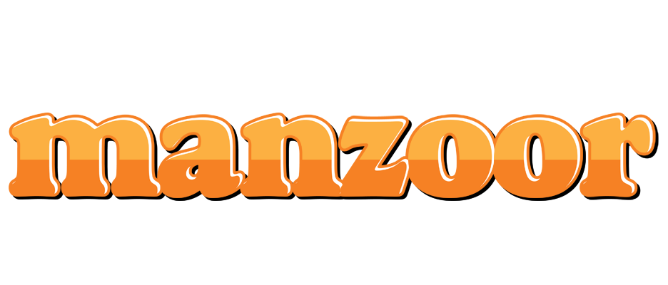 Manzoor orange logo